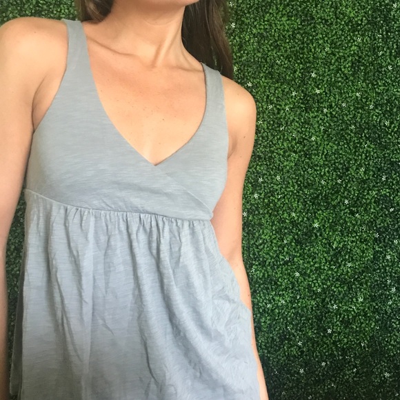 J Crew 100% Cotton Grey Top - Picture 3 of 5